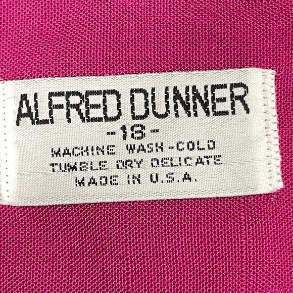 Vintage Alfred Dunner Pink One Button Blazer - Picture 4 of 8